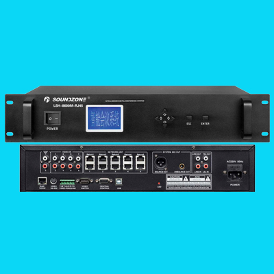 LSH-8600M-RJ45 数字会议中央处理器