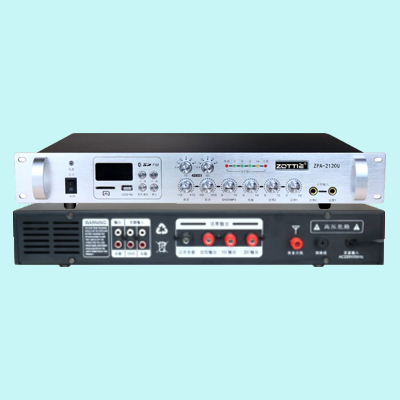 ZPA-2120U 2分区可调音量合并式功放120W