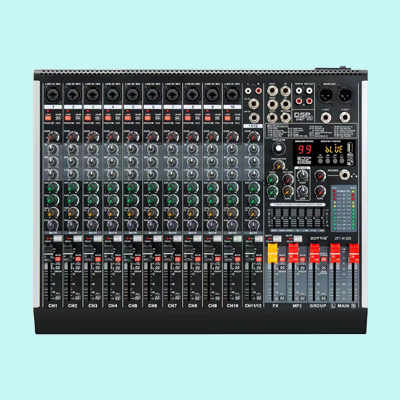 ZTT-R1202 12路2编组带效果USB蓝牙调音台