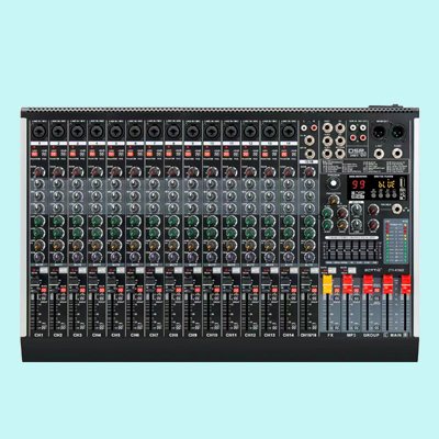  ZTT-R1602 16路2编组带效果USB蓝牙调音台