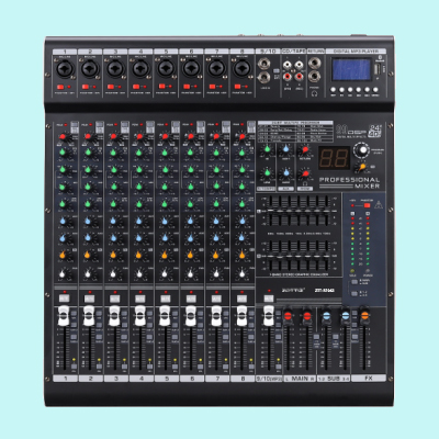  ZTT-R1042 10路4编组带效果USB蓝牙调音台