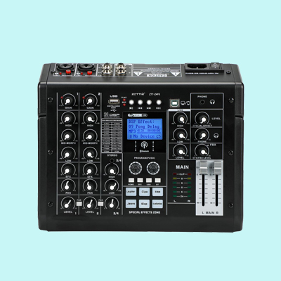 ZTT-Z4FK 4路带 效果 反馈 声卡 蓝牙调音台