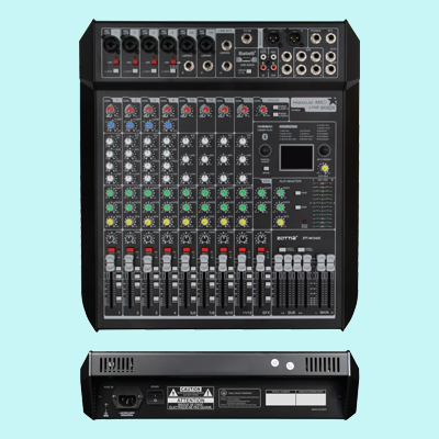 ZTT-M1242C 12路4编组 带99种效果 压限 USB带蓝牙调音台