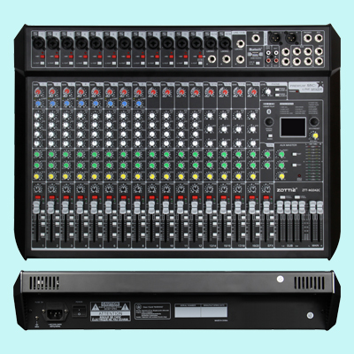 ZTT-M2042C 16路4编组 带99种效果 压限 USB带蓝牙调音台