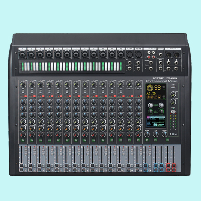 ZTT-A162N 16路2编组 99种效果 噪声门分段LED电平显示 带USB蓝牙调音台
