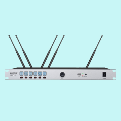 ZHU-S2540M 4路无线纯讨论会议系统主机